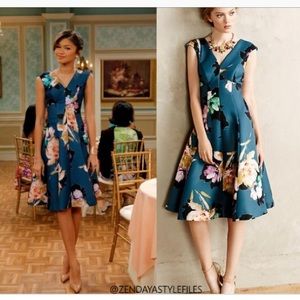 Anthro Moulinette Souers Baikal dress